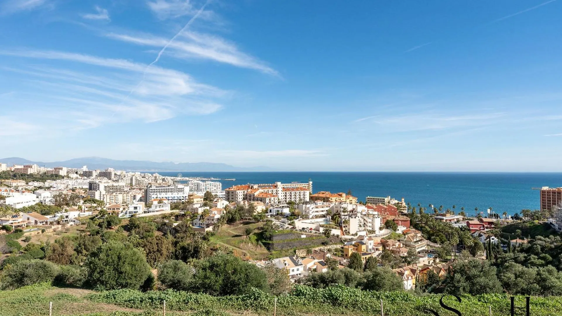 3-Bed Seaview Escape, Pool, Garage, 4 Terraces Villa Benalmadena Spain